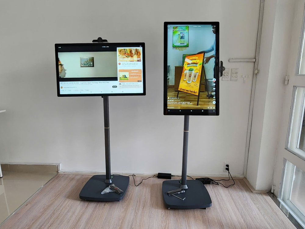 màn hình di động 32inch bản màu đen của Tân Hải Thái