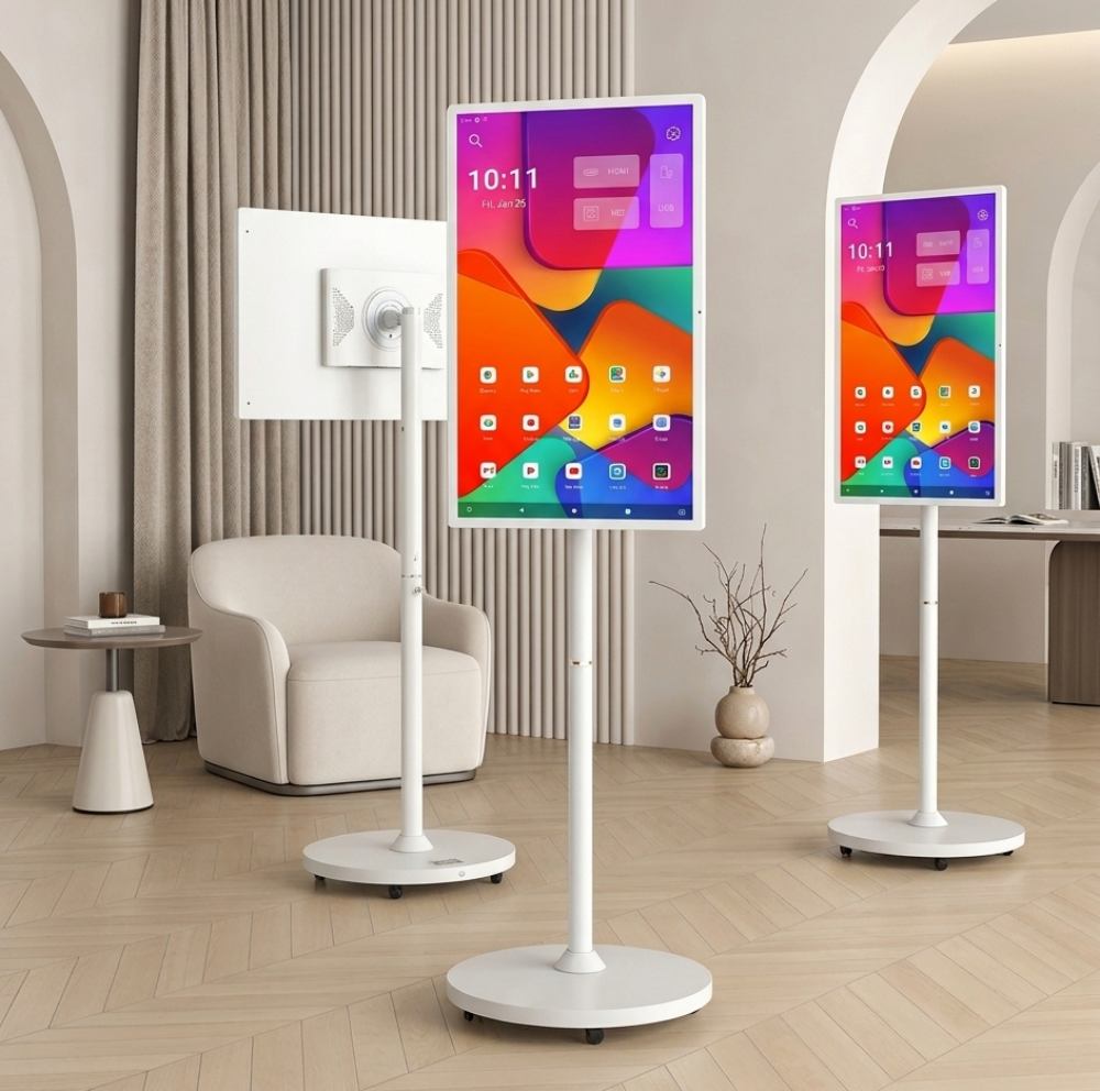 Màn hình di động 27inch có thể hiển thị nội dung theo dạng ngang hoặc theo dạng dọc