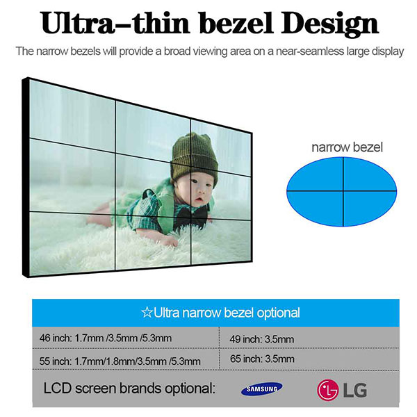 màn hình quảng cáo LCD dạng ghép