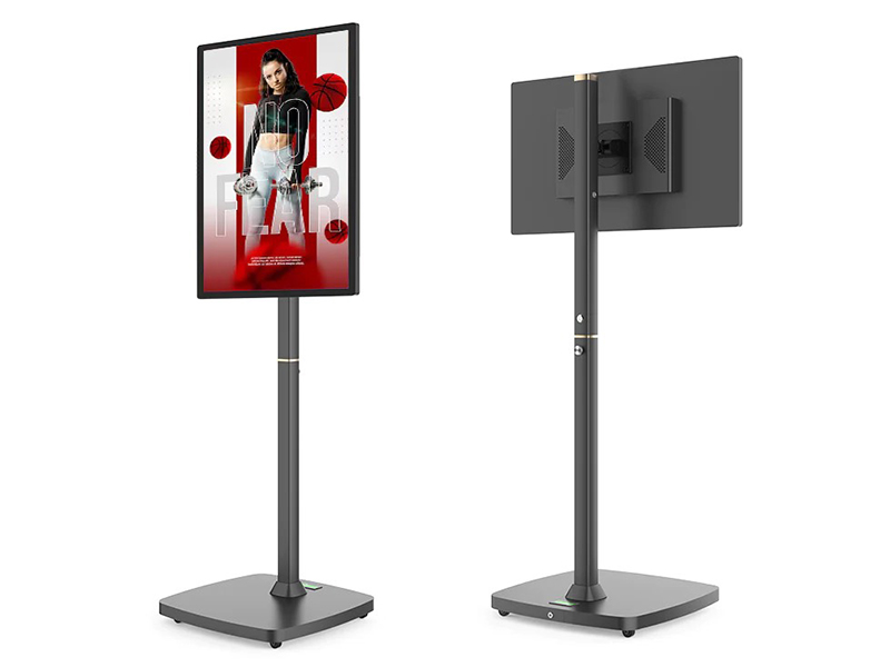 mặt trước và mặt sau màn hình di động 27inch của Tân Hải Thái