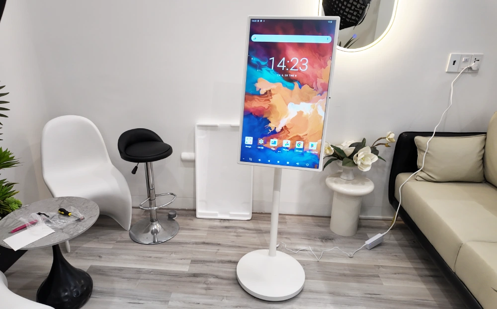 Màn hình di động 32inch dùng cho các phòng khám Nha khoa