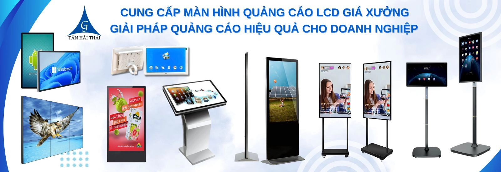 Màn hình quảng cáo LCD Tân Hải Thái